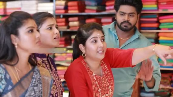 Pandian stores 2 serial: நிச்சயதார்த்த புடவை எடுக்க சென்ற பாண்டியன் குடும்பத்தினர்.. தலைகீழான கடை!