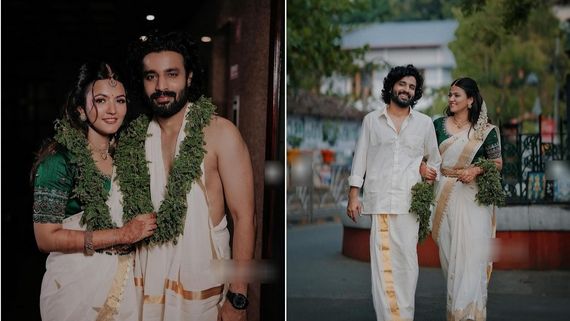 ஆஹா கல்யாணம்.. மஞ்சும்மல் பாய்ஸ் நடிகரை கரம் பிடித்தார் நடிகை அபர்ணா தாஸ்!