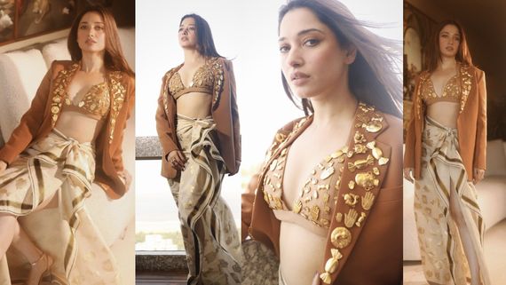 வயது ஏற ஏற கவர்ச்சியும் ஏறுதே.. ரசிகர்களை கிறங்கடித்த தமன்னா.. ட்ரெண்டாகும் புகைப்படங்கள் 