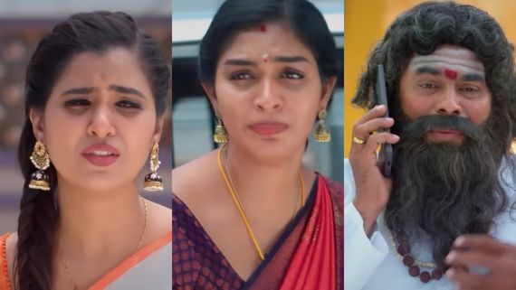 தீபாவிற்கு காத்திருக்கும் ஆபத்து.. பயத்தில் உளறிய போலி சாமியார்.. கார்த்திகை தீபம் இன்றைய எபிசோட்!