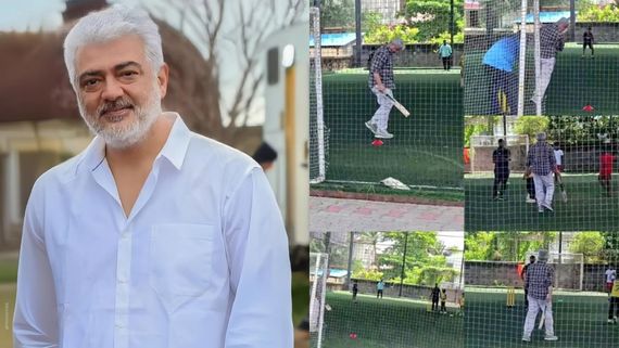 விடாமுயற்சி சூட்டிங்கிற்கு போகலயா? மகன் ஆத்விக்குடன் கிரிக்கெட் விளையாடும் அஜித்குமார்!
