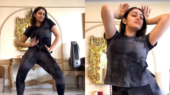  Actress Sayyeshaa: டான்சிங் கேர்ள் சாயிஷாவின் டான்ஸ் வீடியோ.. ப்பா என்னா ஆட்டம்!