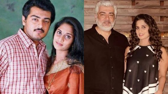 காதல் கோட்டை கட்டிய அஜித் - ஷாலினி.. யப்பா செம லவ்.. கோலிவுட்டின் ஆதர்ச தம்பதி 