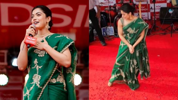 ரஞ்சிதமே பாடலுக்கு நடனமாடிய ராஷ்மிகா மந்தனா! ரசிகர்களை கிறங்கடிக்கும் வீடியோ ட்ரெண்ட்! 