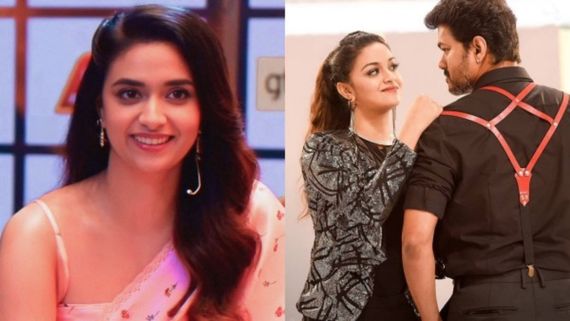 வதந்திகளுக்கு பதிலடி கொடுத்த கீர்த்தி சுரேஷ்.. அட இங்கேயும் விஜய்யா?.. கலாய்க்கும் ரசிகர்கள்!