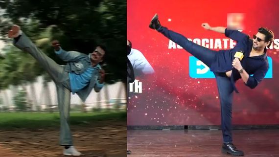 சந்திரமுகி ரஜினிகாந்த் மாதிரி இந்த வயசுலையும் பிரசாந்த் எப்படி காலைத் தூக்குறாரு பாருங்க! 