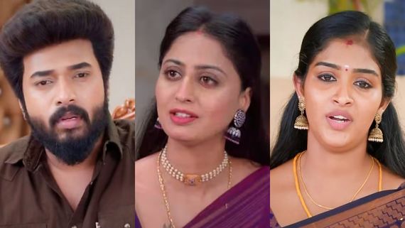 கார்த்திக்கால் மண்ணை கவ்விய ஐஸ்வர்யா.. கார்த்திகை தீபம் இன்றைய எபிசோட்!