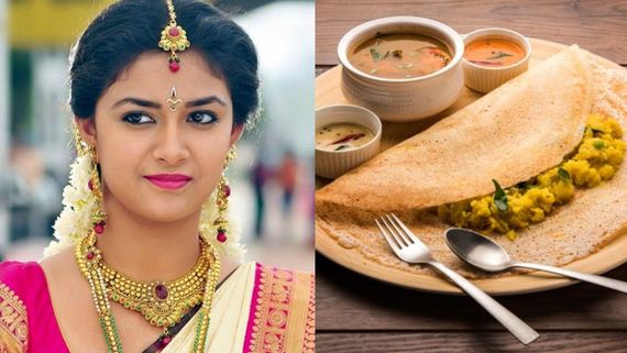  Keerthi suresh: தோசை சைக்கோவாக மாறிய கீர்த்தி சுரேஷ்.. என்னது தோசைக்கு இது சைட் டிஷ்ஷா?