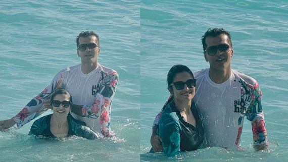 இந்த வயதிலும் இப்படியொரு போஸா?.. காதலருடன் ஹவாய் தீவில் மஜா பண்ணும் விமலா ராமன்!