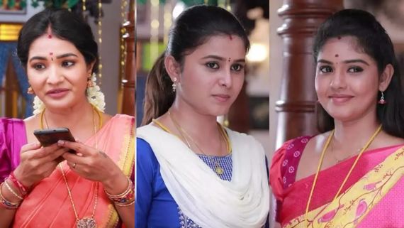  Pandian stores 2 serial: தாறுமாறாக புகைப்படங்களை அனுப்பிய தங்கமயில்.. பாண்டியனை கலாய்த்த மீனா -ராஜி!