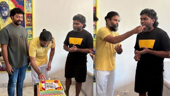 கெத்து தினேஷுக்கு 40 வயசு ஆகிடுச்சு.. பா. ரஞ்சித் உடன் இணைந்து கேக் வெட்டிக் கொண்டாட்டம்.. செம!