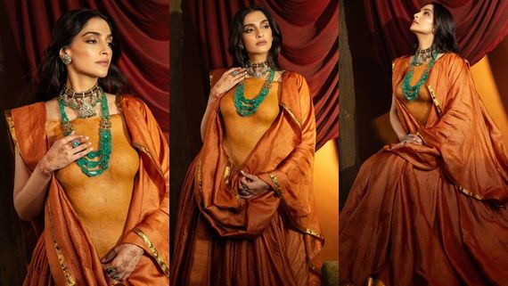 தீபாவளிக்கு முல்தானி மிட்டியில் உடையா?.. பார்க்கவே ஒரு மார்க்கமா இருக்கே.. திணற வைக்கும் தனுஷ் ஜோடி!