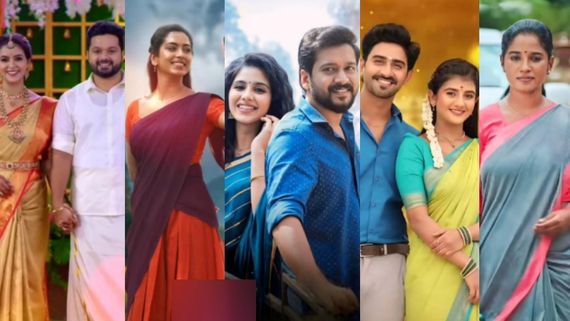  இந்த வார டாப் 10 சீரியல்கள்: முதல் 5 இடங்களை 'பச்சக்' என பிடித்த சன் டிவி.. கீழிறங்கிய விஜய் டிவி!