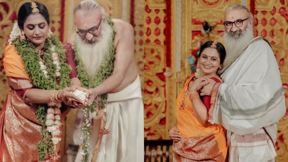 வயதான இயக்குநரை இரண்டாம் திருமணம் செய்து கொண்ட சீரியல் நடிகை.. கேரளாவில் நடந்த ரகசிய திருமணம்!