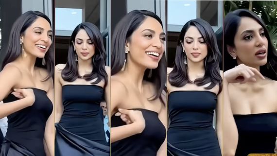  Shobitha Dhulipala: அச்சச்சோ.. கழண்டு விழுந்துடாம பிடிச்சிக்கிட்ட சோபிதா துலிபாலா!