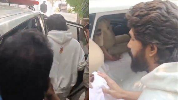 Allu Arjun: அல்லு அர்ஜுன் கைதா? நீதிமன்றத்திற்கு வந்தவரை வாகனத்தில் ஏற்றிய காவல்துறை.. என்ன நடக்குது