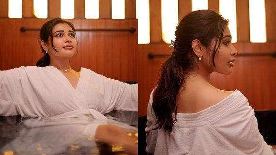  Dharsha: பிக்பாஸ் எலிமினேஷனுக்கு பிறகு மீண்டும் களத்தில் இறங்கிய தர்ஷா குப்தா.. அட எம்புட்டு அழகு!