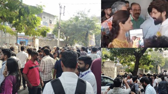 அல்லு அர்ஜுன் கைது.. கலங்கி நின்ற மனைவி.. காவல் நிலையத்தில் சூழ்ந்துக் கொண்டு கதறும் ரசிகர்கள்!