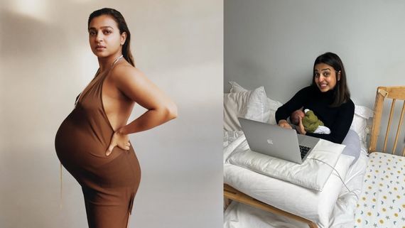 தாய்ப்பால் கொடுத்துக் கொண்டே மீட்டிங்.. நிர்வாணமாக பேபி பம்ப் போட்டோஷூட் மிரட்டிய ராதிகா ஆப்தே!