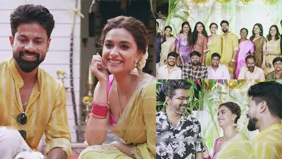 தளபதி விஜய்யுடன் ’தல’ பொங்கலை கொண்டாடிய கீர்த்தி சுரேஷ்.. கணவருடன் செம ஹேப்பியா விளையாடுறாரே!