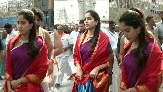 அடிக்கடி காதலருடன் திருப்பதிக்கு போகும் ஜான்வி கபூர்.. அங்கே தான் திருமணம் செஞ்சிக்கப் போறாரா?
