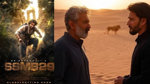 SSMB29 Pooja: ரேஞ்ச் ரோவர் காரில் சிங்கமாக வந்த மகேஷ் பாபு.. ராஜமெளலி படத்துக்கு பூஜை போட்டாச்சு!
