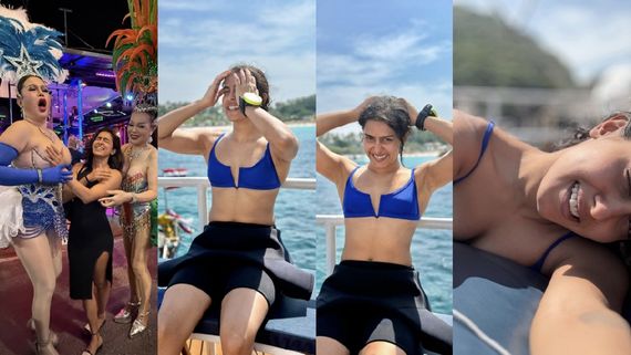 என்னம்மா இப்படி பண்றீங்களேம்மா.. பெண்ணின் மார்பை தொட்டுப்பார்க்கும் கோமாளி பட நடிகை.. ஏன் இப்படி?