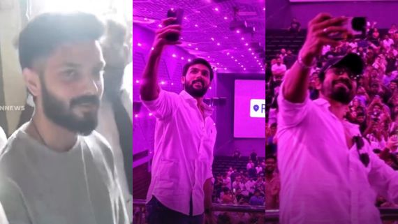 அஜித்தின் விடாமுயற்சி படத்தை தியேட்டரில் பார்த்து வைப் செய்த அனிருத்.. ரசிகர்களுடன் கொண்டாட்டம்!