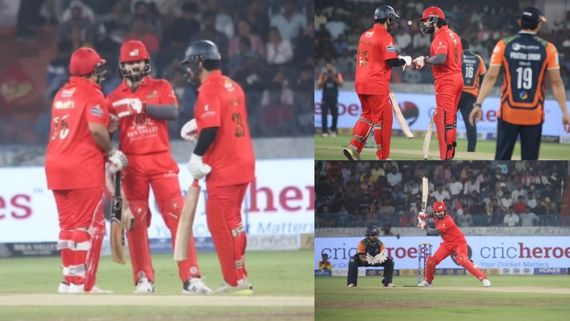 CCL 2025: 7 ரன்கள் வித்தியாசத்தில் தமனின் தெலுகு வாரியர்ஸ் த்ரில் வெற்றி.. போராடி தோற்ற போஜ்புரி! 