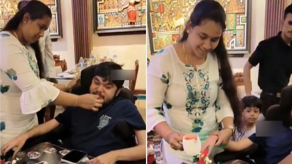 நெப்போலியன் வீட்டில் அடுத்த கொண்டாட்டம்.. தனுஷ் செய்ததை பாருங்க.. மகிழ்ச்சியில் மருமகள்!
