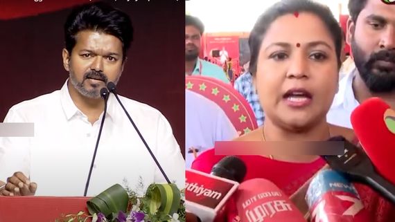 TVK: தவெகவுக்கு கூடும் மவுசு.. விஜய் முன்னிலையில் இணைந்த பிரபல நடிகை.. அரசியல் களத்தில் விஜய் கெத்து