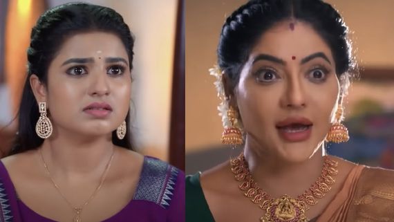 ருத்ரதாண்டவம் ஆடிய சாமுண்டீஸ்வரி.. துப்பாக்கி முனையில் மாயா, மகேஷ். கார்த்திகை தீபம் சீரியல்!