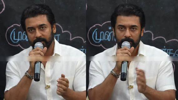 என் வருமானத்தில்தான் எல்லாம்... அகரம் புதிய அலுவலகம் திறப்பு விழா.. எமோஷனலான சூர்யா