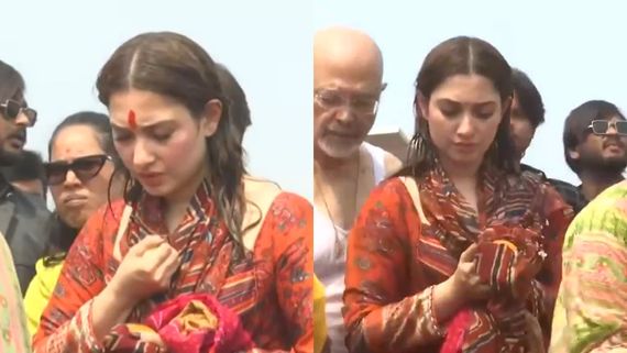 Tamannaah: துறவியாக அதிரடி கிளப்பிய தமன்னா.. மகா கும்பமேளாவில் செய்த சம்பவம்!