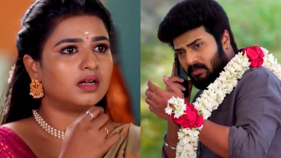 கார்த்திக்கின் கழுத்தில் விழுந்த மாலை.. இது கடவுள் போட்ட முடிச்சு..கார்த்திகை தீபம் சீரியல் 