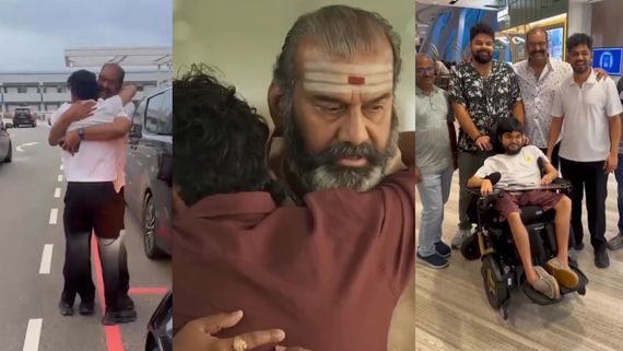 சிங்கப்பூரில் குடும்பத்துடன் நெப்போலியன்.. திடீரென வந்து கட்டிக் கொண்ட பிரபலம்.. யாருன்னு பாருங்க!