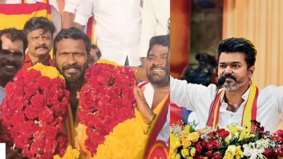 Vijay: விஜய்யின் தவெகவில் இணைந்தாரா வெற்றி மாறன்.. மதுரையில் ராஜ மரியாதையோடு வரவேற்ற தொண்டர்கள்!