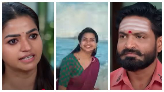  ஆபத்தில் சிக்கிய பரணி.. சரியான நேரத்தில் காப்பாற்றிய சண்முகம்.. அண்ணா சீரியல்!