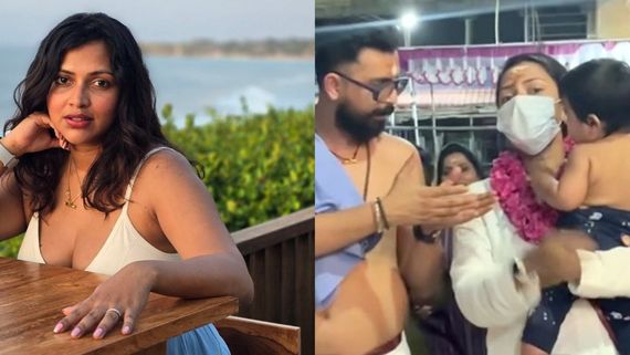 அமலா பால் கணவருடன் திருவண்ணாமலையில் சாமி தரிசனம்.. மீண்டும் கோலிவுட்டில் நடிக்கப்போறாரா?