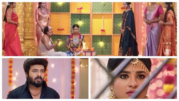  ரேவதி கழுத்தில் தாலி கட்டுவது யார்? காணாமல் போன மாப்பிள்ளை.. கார்த்திகை தீபம் சீரியல்!