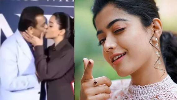 சல்மான்கானுக்கு முத்தமிட்ட ராஷ்மிகா?..  செம அழகுதான் ஆனால் அது வராது.. பதிலடி தந்த நடிகை