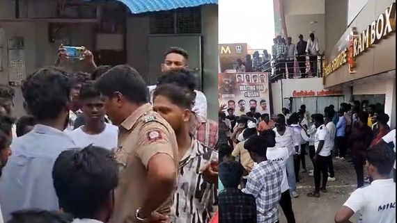 Veera Dheera Sooran: விக்ரம் ரசிகர்களிடையே அடிதடி.. விரட்டி அடித்த போலீஸ்.. ஒருவருக்கு மண்டை உடைப்பு