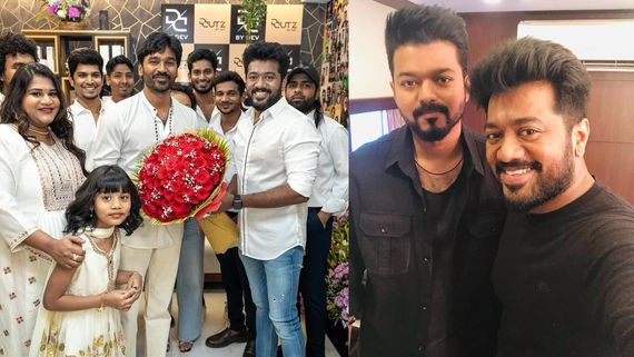 Vijay: விஜய்க்கு நெருக்கமானவரின் கடை..  திறந்து வைத்து வாழ்த்து சொன்ன தனுஷ்.. இது புதுசா இருக்கே!