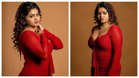 Shalu shamu: எல்லாமே ஒரே சிவப்பா இருக்கே.. ஹைலைட்டே அதுதான்.. ஷாலு ஷம்முவின் நியூ லுக்!