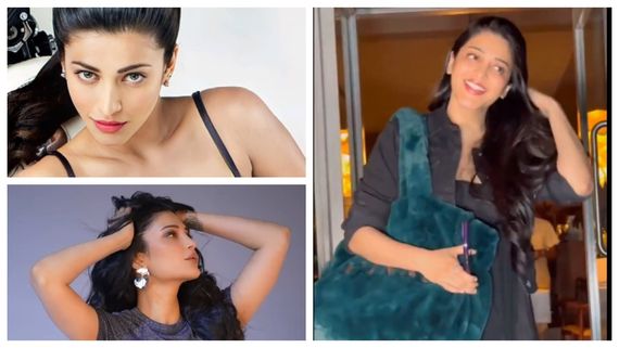   தூக்க முடியாமல் தூக்கும் ஸ்ருதிஹாசன் பேக்கின் விலை இவ்வளவா? ஆத்தி தலையே சுத்துதே!