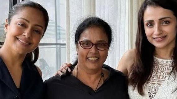 நடிகைகளுக்கு விருந்து வைத்த சூர்யா - ஜோதிகா.. யார் யார் எல்லாம் வந்தாங்க தெரியுமா?