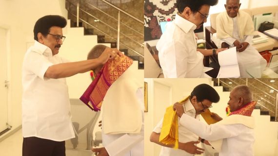 இசைஞானியோடு ஒரு மீட்டிங்.. வாழ்த்துகளோடு அன்பைப் பகிர்ந்த முதலமைச்சர் ஸ்டாலின்.. எதுக்கு தெரியுமா? 