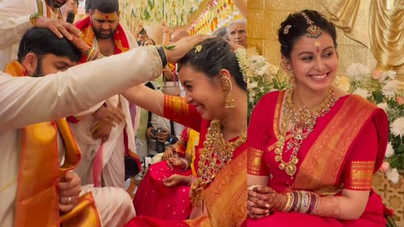 Abhinaya Marriage: ப்பா.. மணமகளாக மின்னுகிறாரே அபிநயா.. மண மேடையில் மாப்பிள்ளை எப்படி இருக்காரு பாருங்க!