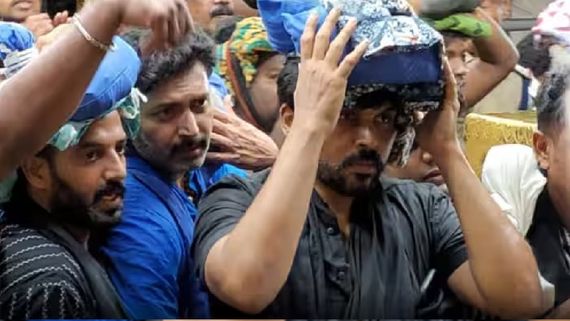 சாமியே சரணம் ஐயப்பா.. இருமுடி தாங்கி சபரிமலைக்கு சென்ற நடிகர்கள்.. யார் யார் தெரியுமா?