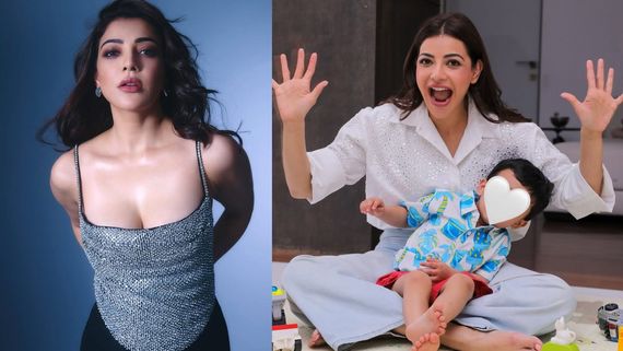 மகனை விளம்பரத்தில் நடிக்க வைத்த காஜல் அகர்வால்.. முகத்தை மறைப்பது ஏன் என ரசிகர்கள் கேள்வி?